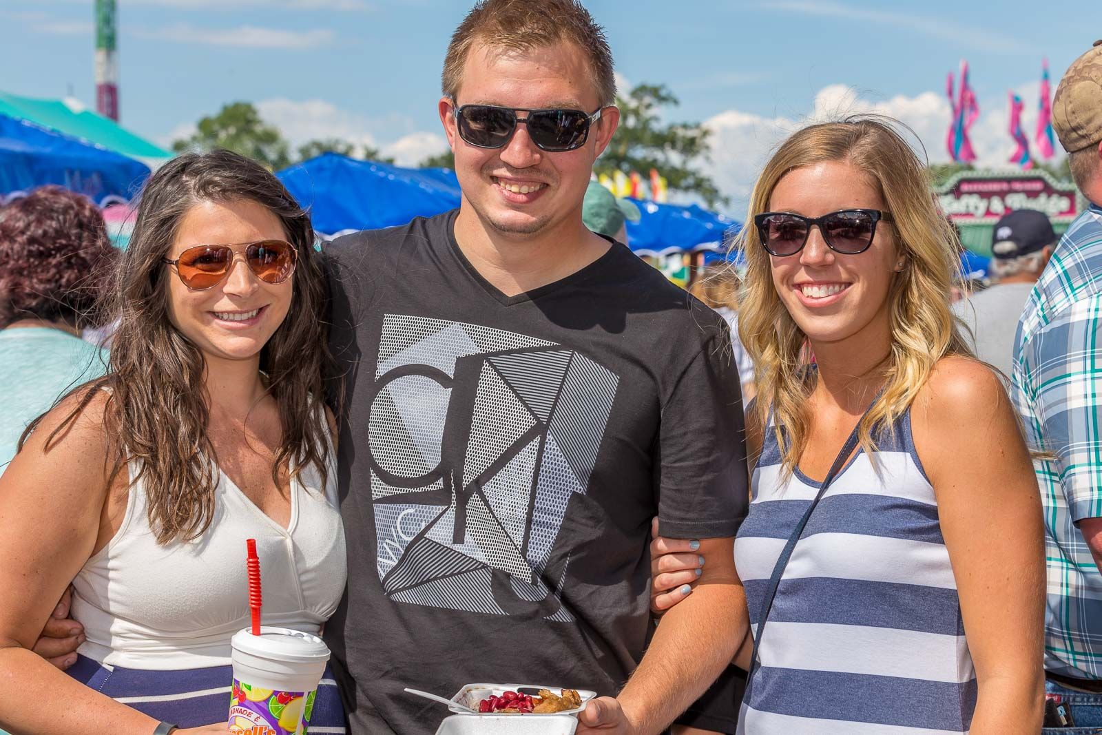 Smiles on Sunday at the Erie County Fair